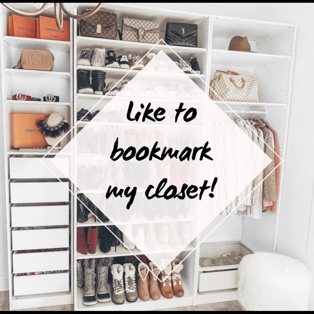 Like this post for sales! Save my closet and know about sales and discounts